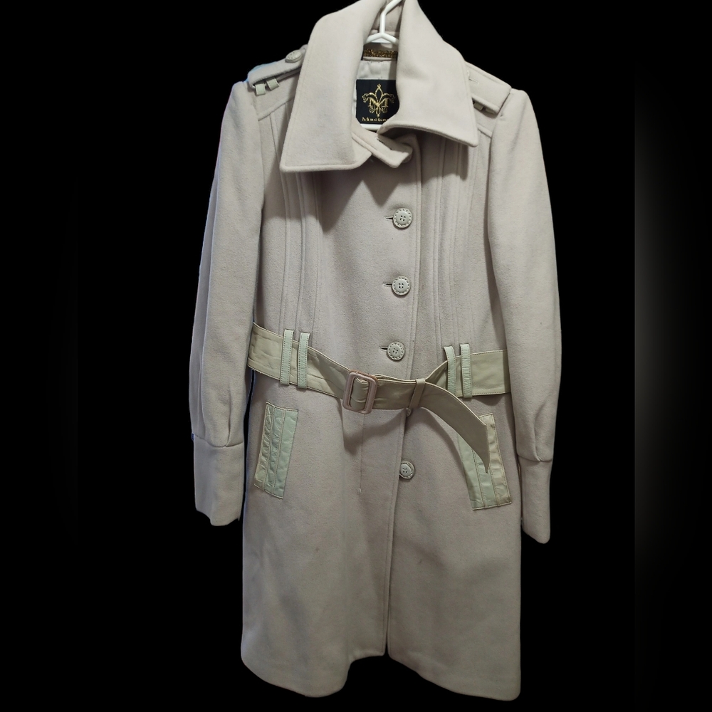 Beautiful woman's early spring /fall coat